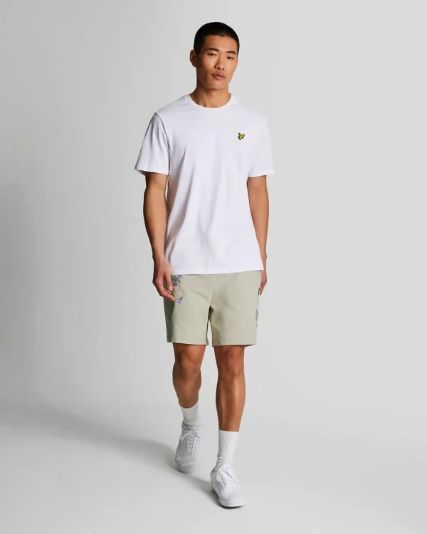 Lyle & Scott Drehbuchsticke | Kurze Hosen<Thistle Club Bestickte Shorts Bucht