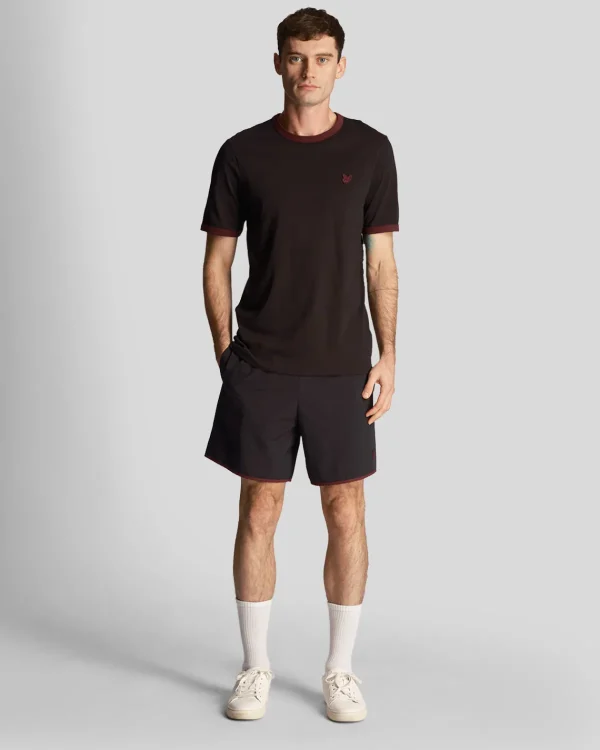 Lyle & Scott Kurze Hosen<Tonal Badeshorts Pechschwarz