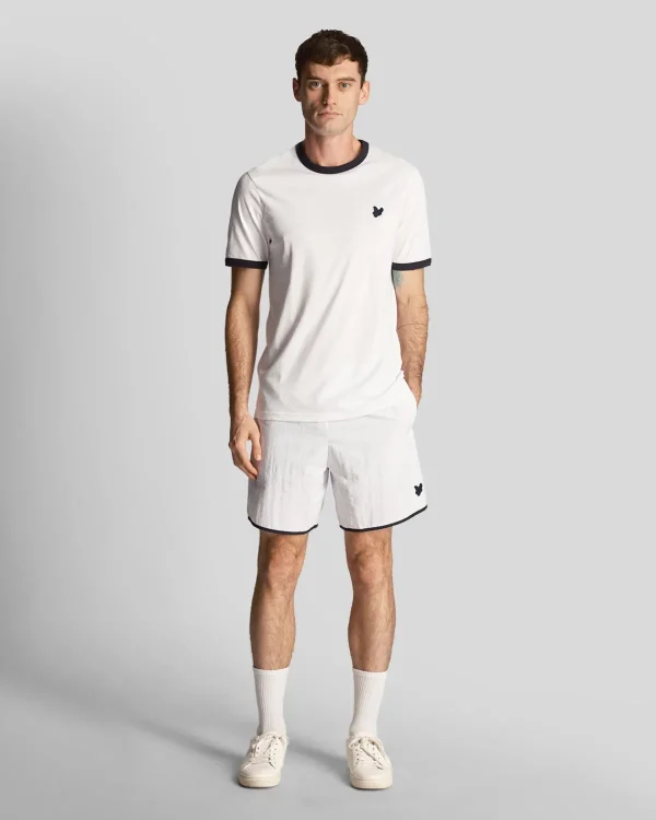 Lyle & Scott Kurze Hosen<Tonal Badeshorts Weiß