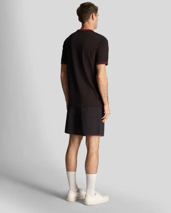 Lyle & Scott Kurze Hosen<Tonal Badeshorts Pechschwarz