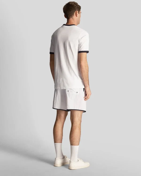 Lyle & Scott Kurze Hosen<Tonal Badeshorts Weiß