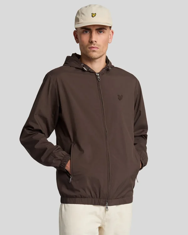 Lyle & Scott Mäntel & Jacken<Tonal Eagle Bomberjacke mit Kapuze FormGreen