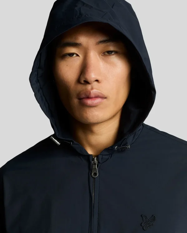Lyle & Scott Reframed | Mäntel & Jacken<Tonal Eagle Bomberjacke mit Kapuze DarkNavy
