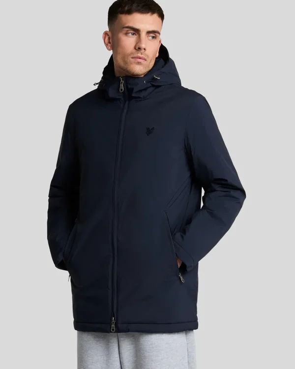 Lyle & Scott Mäntel & Jacken<Tonal Eagle Gepolsterte Parka Shell Jacke DarkNavy