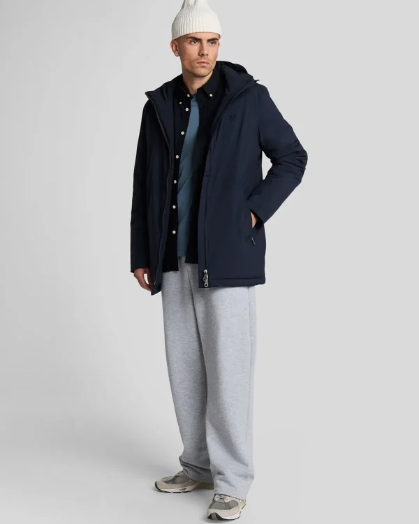 Lyle & Scott Mäntel & Jacken<Tonal Eagle Gepolsterte Parka Shell Jacke DarkNavy