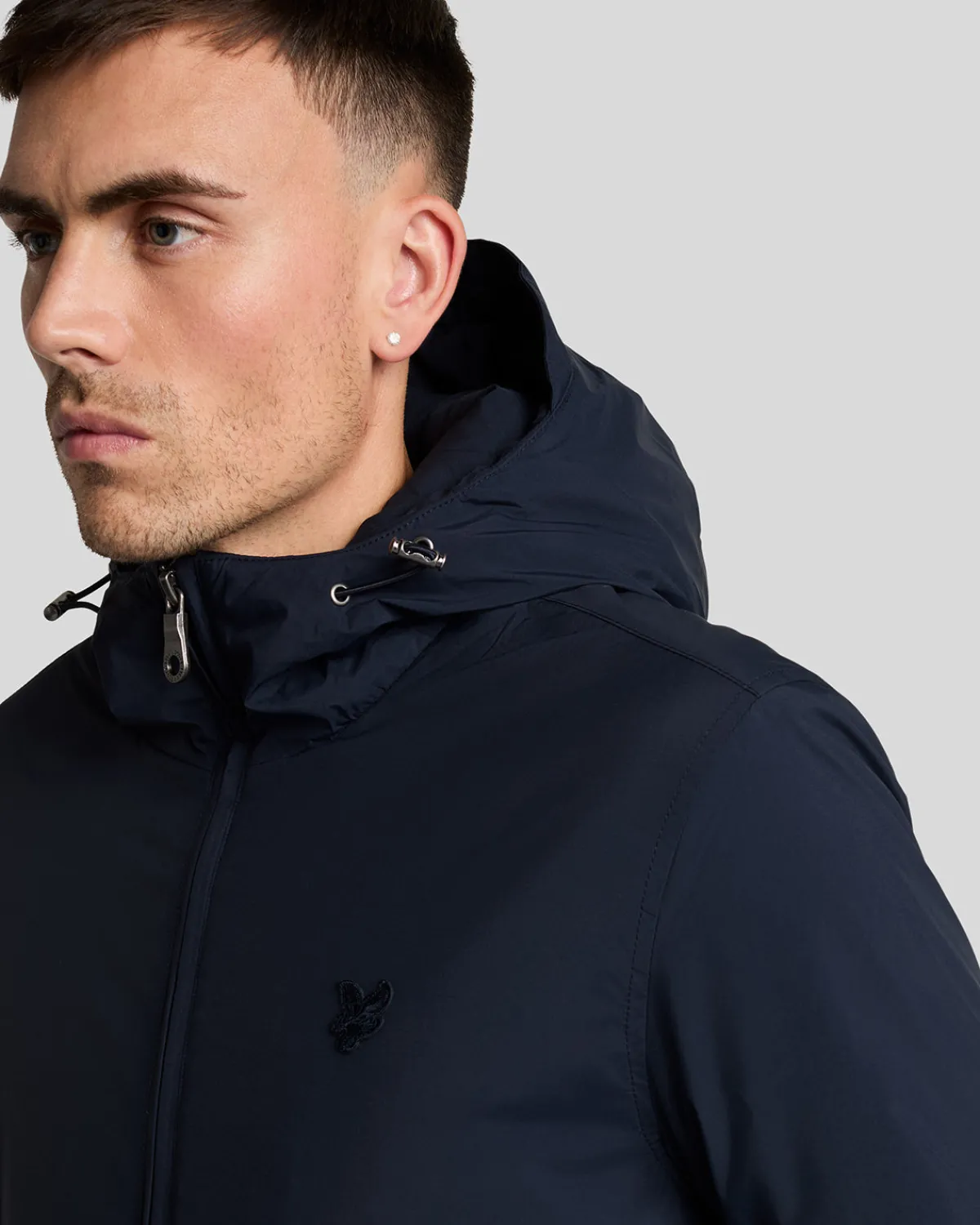 tonal_eagle_gepolsterte_parka_shell_jacke_3.webp Lyle & Scott Mäntel & Jacken<Tonal Eagle Gepolsterte Parka Shell Jacke DarkNavy