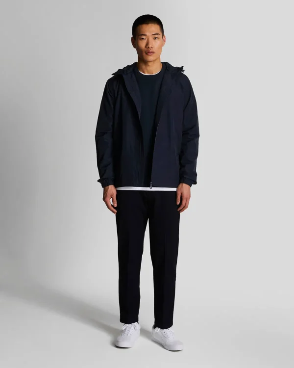 Lyle & Scott Mäntel & Jacken<Tonal Eagle Jacke mit Kapuze und Reißverschluss DarkNavy