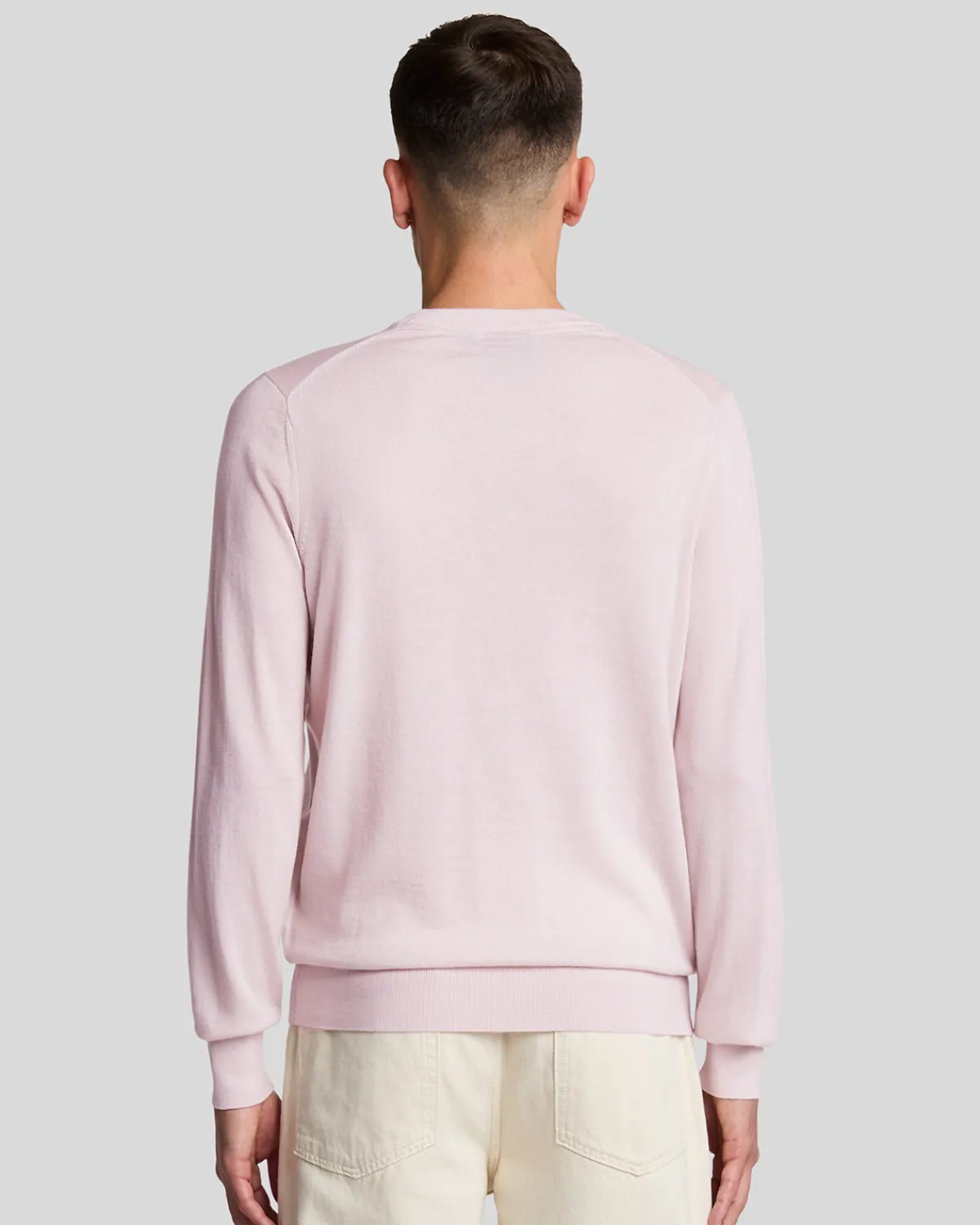 tonal_eagle_merino_rundhalspullover_2-5.webp Lyle & Scott Reframed | Pullover & Strickwaren<Tonal Eagle Merino Rundhals-Pullover PinkSalt