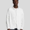 Lyle & Scott Reframed | Hemden<Tonal Eagle Pflegeleichtes Popeline-Hemd White
