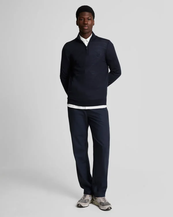 Lyle & Scott Reframed | Hemden<Tonal Eagle Pflegeleichtes Popeline-Hemd White