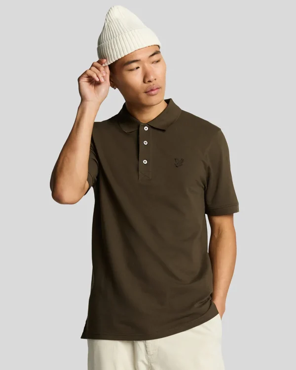 Lyle & Scott Reframed | Polohemden<Tonal Eagle Polohemd FormGreen