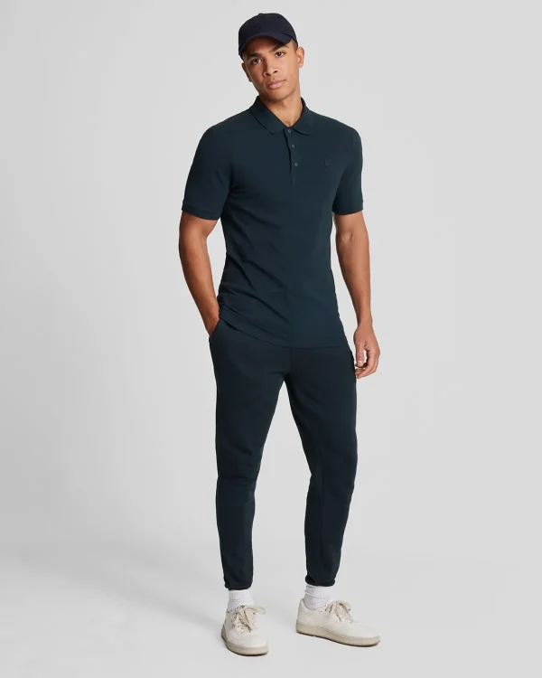Lyle & Scott Reframed | Polohemden<Tonal Eagle Polohemd DunkleMarine