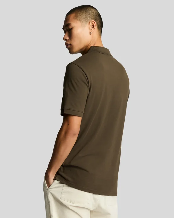 Lyle & Scott Reframed | Polohemden<Tonal Eagle Polohemd FormGreen