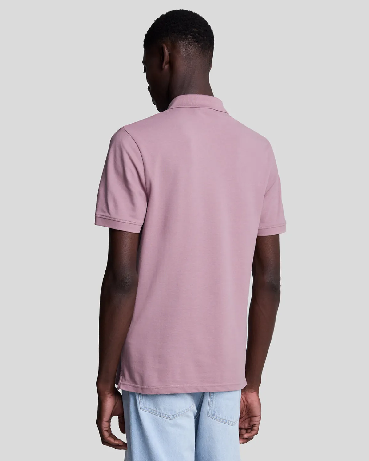 tonal_eagle_polohemd_2-7.webp Lyle & Scott Reframed | Polohemden<Tonal Eagle Polohemd MountainThistle