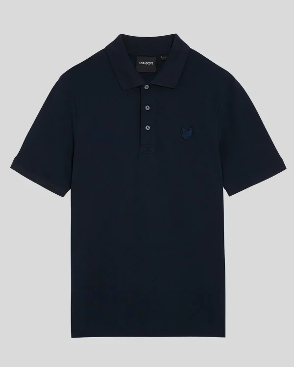 Lyle & Scott Reframed | Polohemden<Tonal Eagle Polohemd DunkleMarine