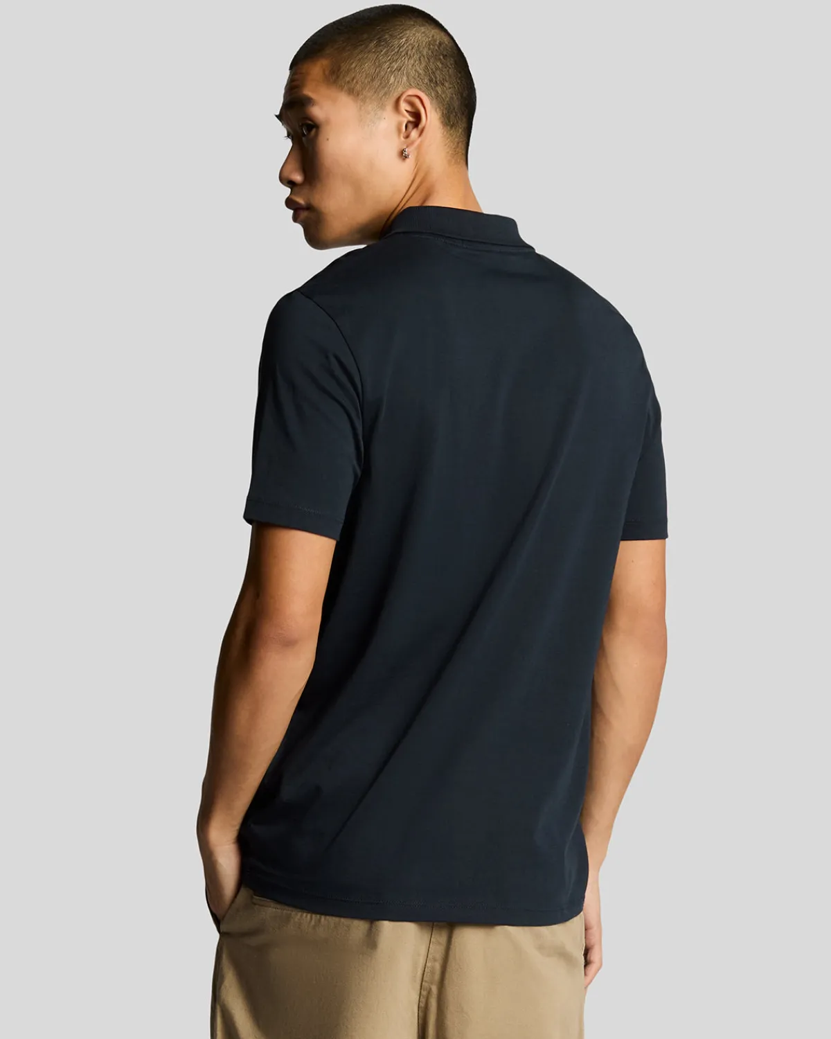 tonal_eagle_polohemd_aus_superfeiner_baumwolle_2-1.webp Lyle & Scott Reframed | Polohemden<Tonal Eagle Polohemd aus superfeiner Baumwolle DarkNavy