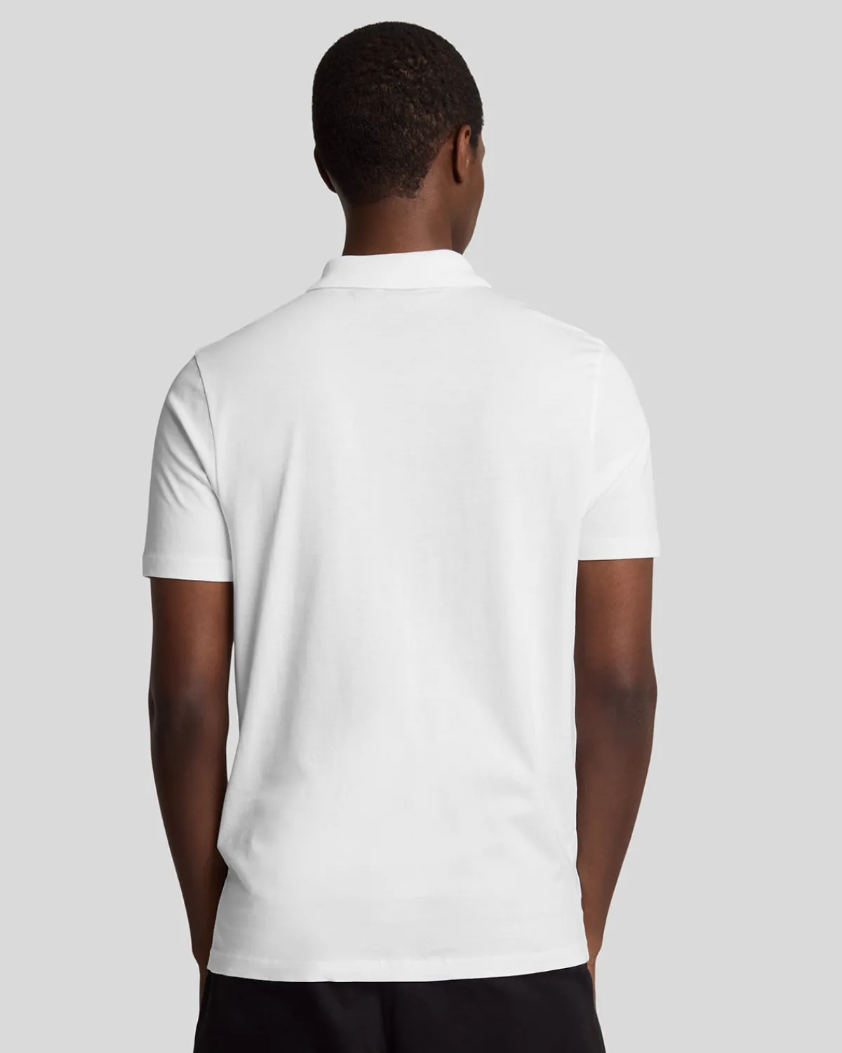 tonal_eagle_polohemd_aus_superfeiner_baumwolle_2.webp Lyle & Scott Reframed | Polohemden<Tonal Eagle Polohemd aus superfeiner Baumwolle White