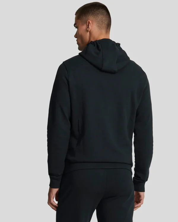 Lyle & Scott Reframed | Kapuzenpullover<Tonal Eagle Pullover Hoodie Pechschwarz