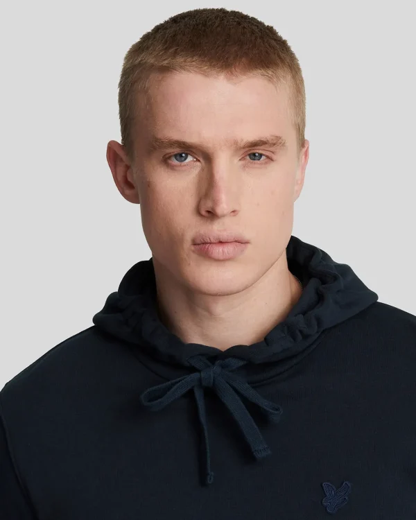 Lyle & Scott Reframed | Kapuzenpullover<Tonal Eagle Pullover Hoodie DunkleMarine