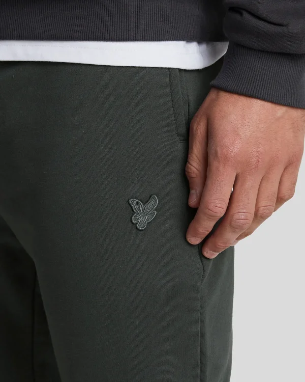 Lyle & Scott Reframed | Jogger<Tonal Eagle Skinny Sweatpant Gunmetal