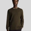 Lyle & Scott Reframed | Sweatshirts<Tonal Eagle Sweatshirt mit Rundhalsausschnitt Olive