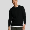 Lyle & Scott Reframed | Sweatshirts<Tonal Eagle Sweatshirt mit Rundhalsausschnitt Pechschwarz
