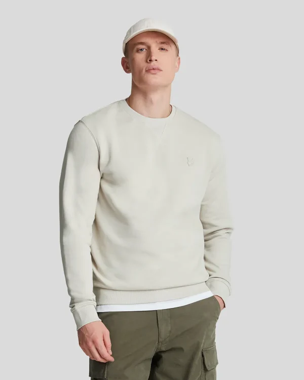 Lyle & Scott Reframed | Sweatshirts<Tonal Eagle Sweatshirt mit Rundhalsausschnitt Bucht