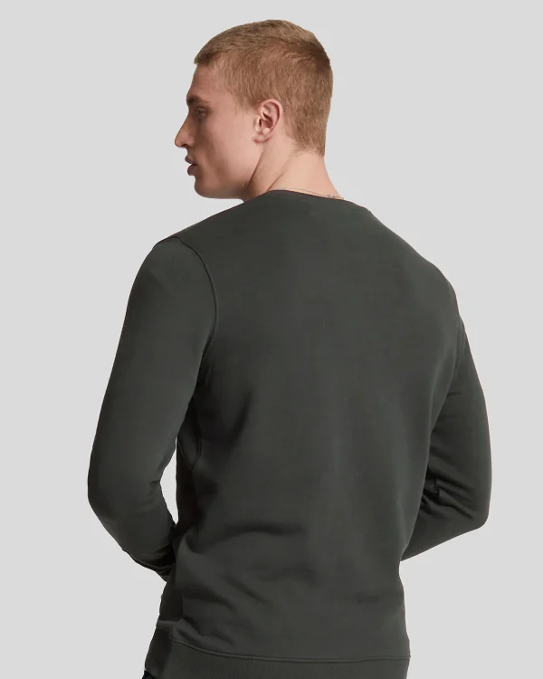 Lyle & Scott Reframed | Sweatshirts<Tonal Eagle Sweatshirt mit Rundhalsausschnitt Gunmetal