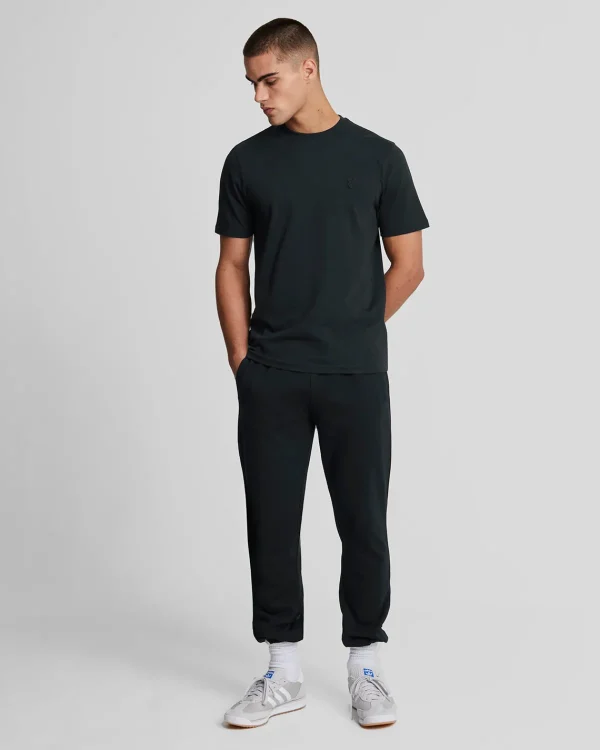 Lyle & Scott Reframed | T-shirts<Tonal Eagle T-Shirt Pechschwarz