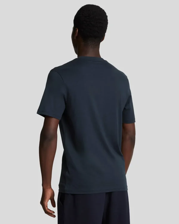 Lyle & Scott Reframed | T-shirts<Tonal Eagle T-Shirt DunkleMarine