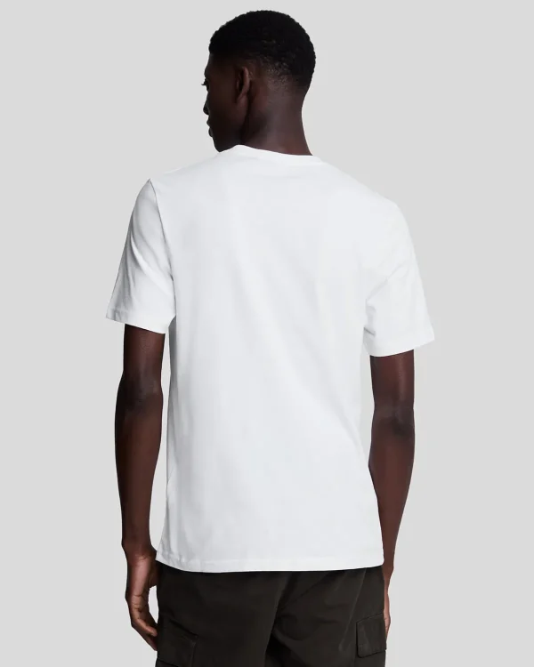 Lyle & Scott Reframed | T-shirts<Tonal Eagle T-Shirt Weiß