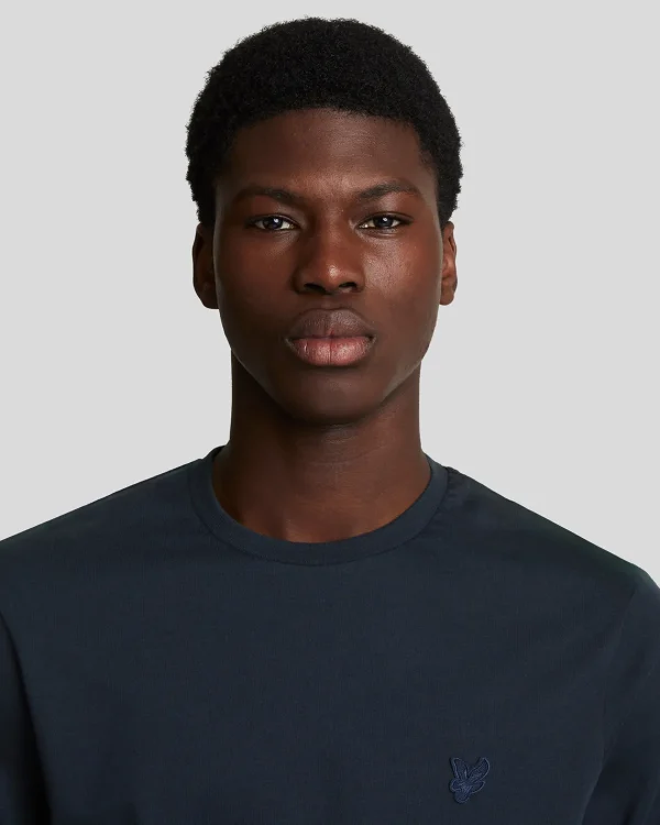 Lyle & Scott Reframed | T-shirts<Tonal Eagle T-Shirt DunkleMarine