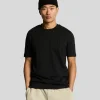 Lyle & Scott Reframed | T-shirts<Tonal Eagle T-Shirt aus superfeiner Baumwolle JetBlack