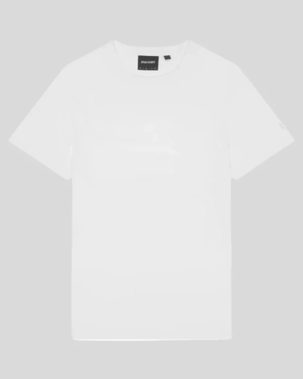 Lyle & Scott Reframed | T-shirts<Tonal Eagle T-Shirt aus superfeiner Baumwolle White