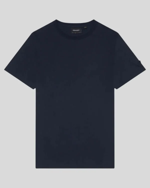Lyle & Scott Reframed | T-shirts<Tonal Eagle T-Shirt aus superfeiner Baumwolle DarkNavy