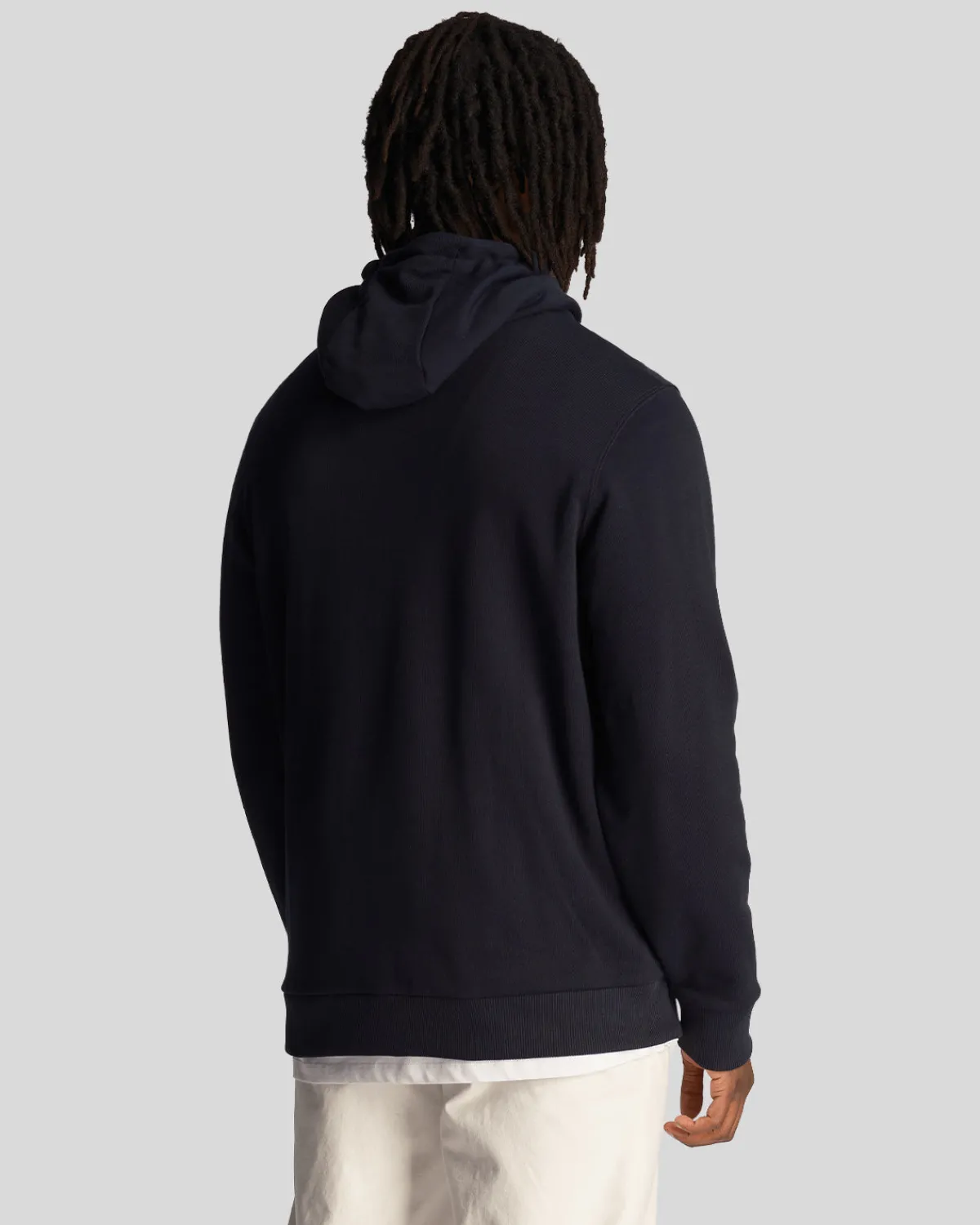 vibrations_print_hoodie_2.webp Lyle & Scott Kapuzenpullover<Vibrations Print Hoodie DunkleMarine