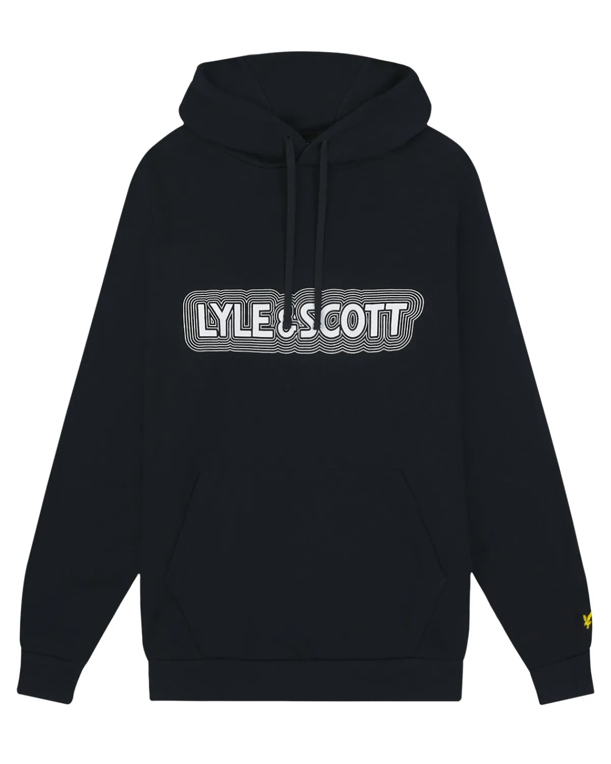 vibrations_print_hoodie_4.webp Lyle & Scott Kapuzenpullover<Vibrations Print Hoodie DunkleMarine