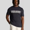 Lyle & Scott T-shirts<Vibrations Print T-Shirt DunkleMarine