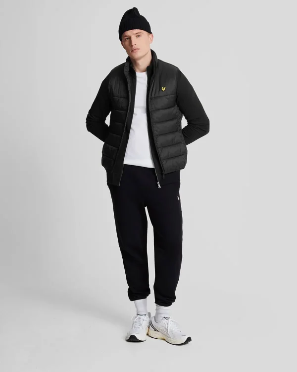 Lyle & Scott Mäntel & Jacken<Watteweste Pechschwarz