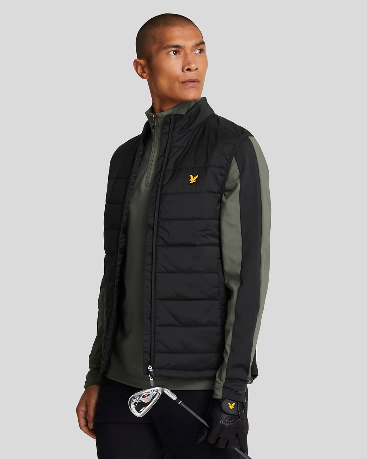 wattierte_golfweste_0-1.webp Lyle & Scott Golf | Mäntel & Jacken<Wattierte Golfweste JetBlack
