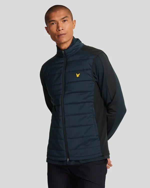 Lyle & Scott Golf | Mäntel & Jacken<Wattierte Golfweste DarkNavy