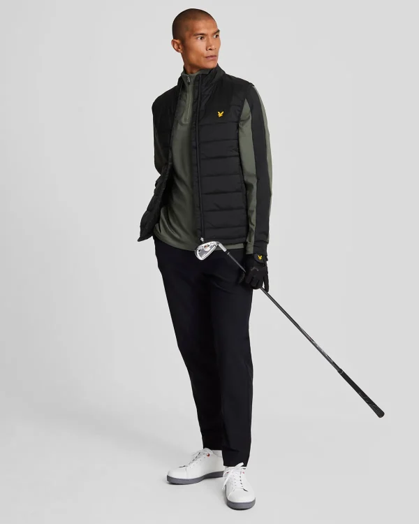 Lyle & Scott Golf | Mäntel & Jacken<Wattierte Golfweste JetBlack