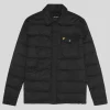 Lyle & Scott Groß & Groß | Übergrößen<Wattierte Jacke mit Kragen JetBlack