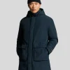 Lyle & Scott Vermächtnis<Wattierter Parka MuddyNavy