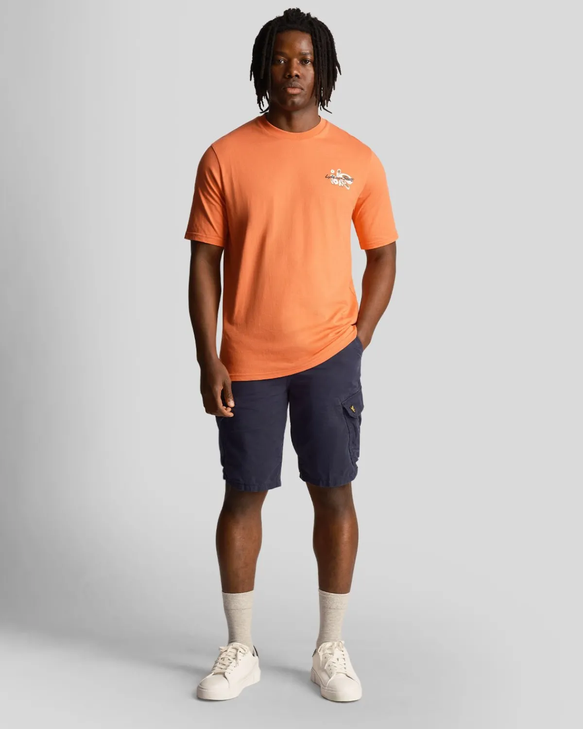 wembley_cargo_short_0.webp Lyle & Scott Kurze Hosen<Wembley Cargo Short DunkleMarine