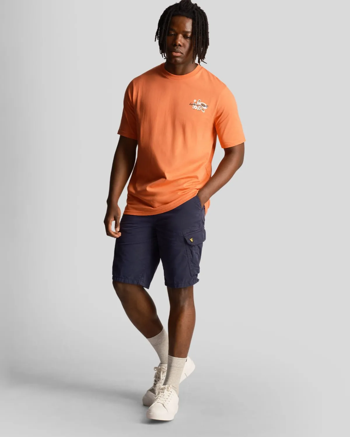 wembley_cargo_short_1.webp Lyle & Scott Kurze Hosen<Wembley Cargo Short DunkleMarine
