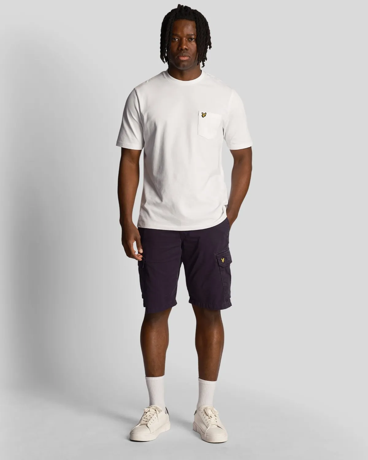 wembley_cargo_shorts_0.webp Lyle & Scott Kurze Hosen<Wembley Cargo Shorts DunkleMarine