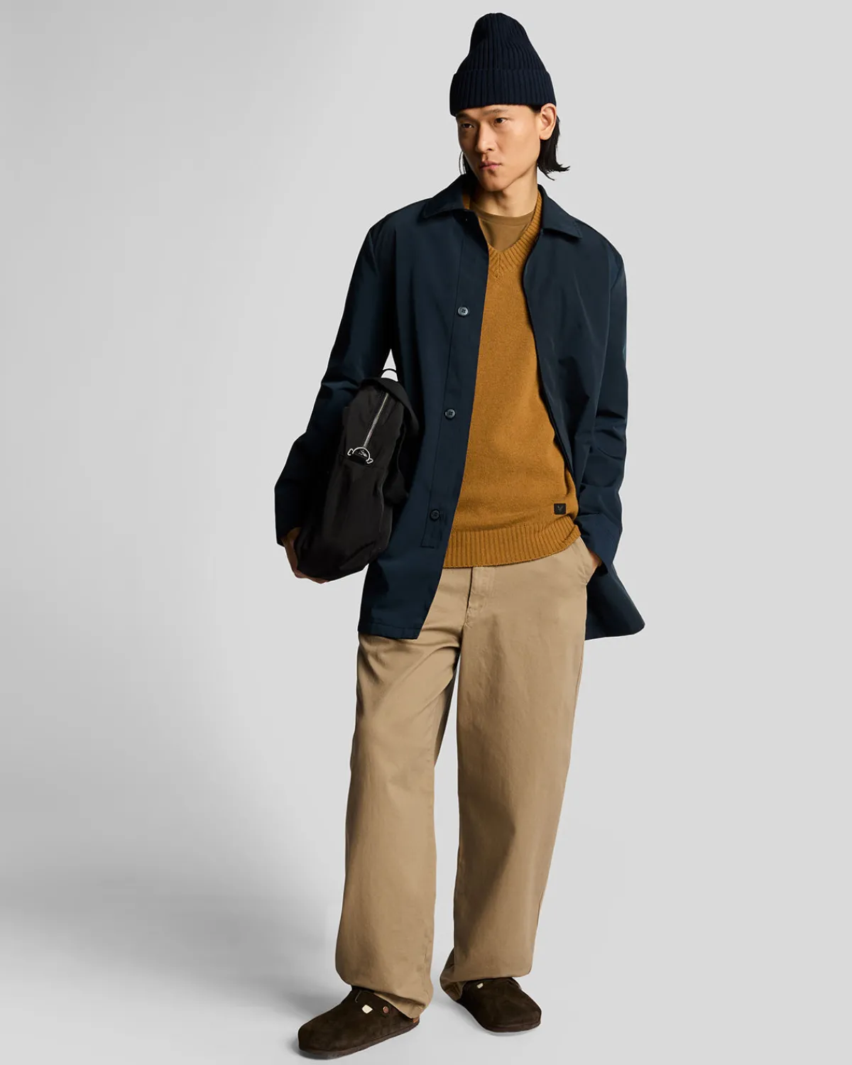 year_knitwear__pullover_mit_vausschnitt_1-2.webp Lyle & Scott 150 Jahre Strickwaren | Pullover & Strickwaren<150 Year Knitwear - Pullover mit V-Ausschnitt GoldenHeather