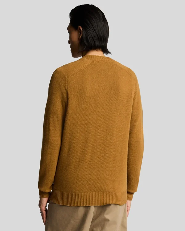 Lyle & Scott 150 Jahre Strickwaren | Pullover & Strickwaren<150 Year Knitwear - Pullover mit V-Ausschnitt GoldenHeather