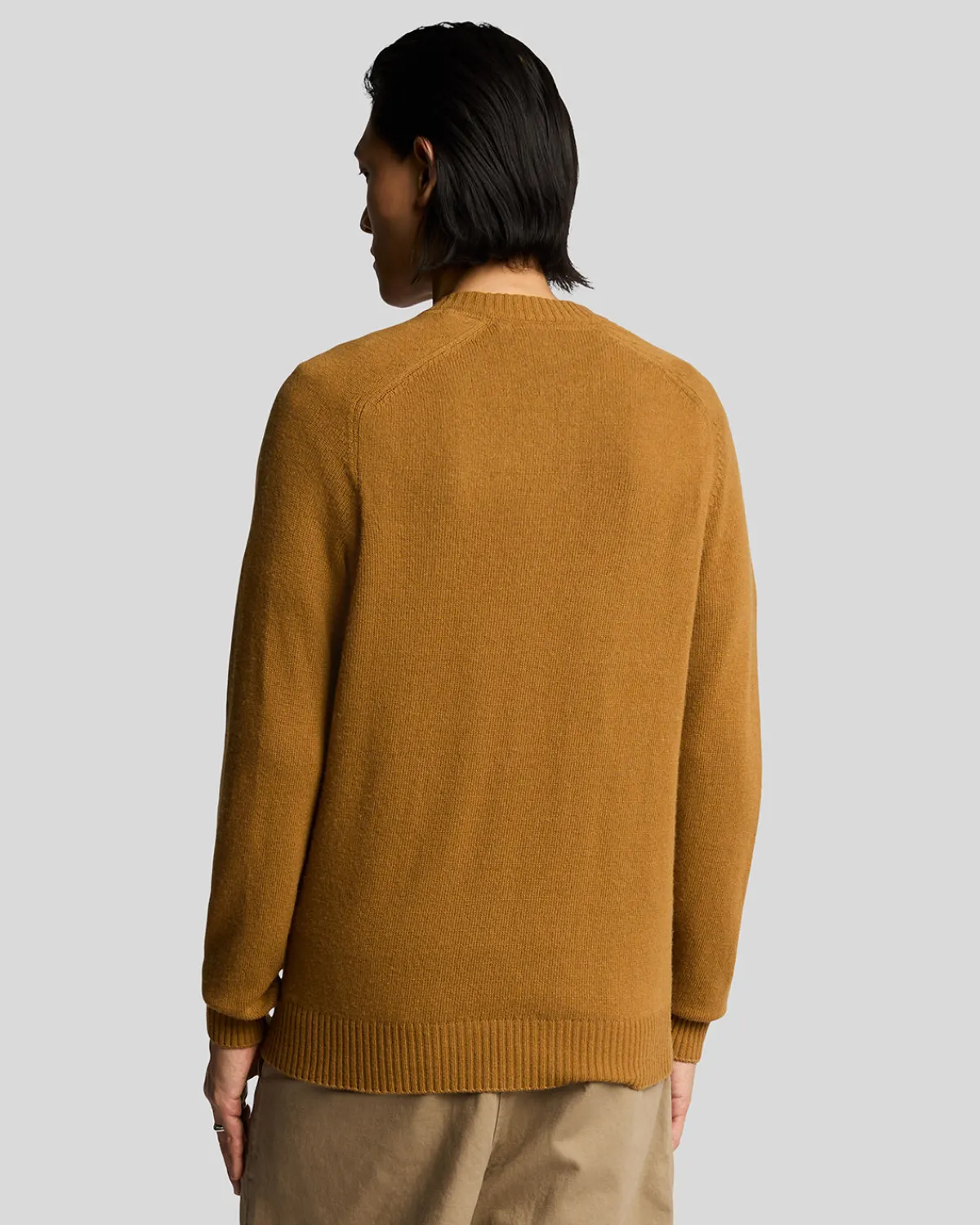 year_knitwear__pullover_mit_vausschnitt_2-2.webp Lyle & Scott 150 Jahre Strickwaren | Pullover & Strickwaren<150 Year Knitwear - Pullover mit V-Ausschnitt GoldenHeather